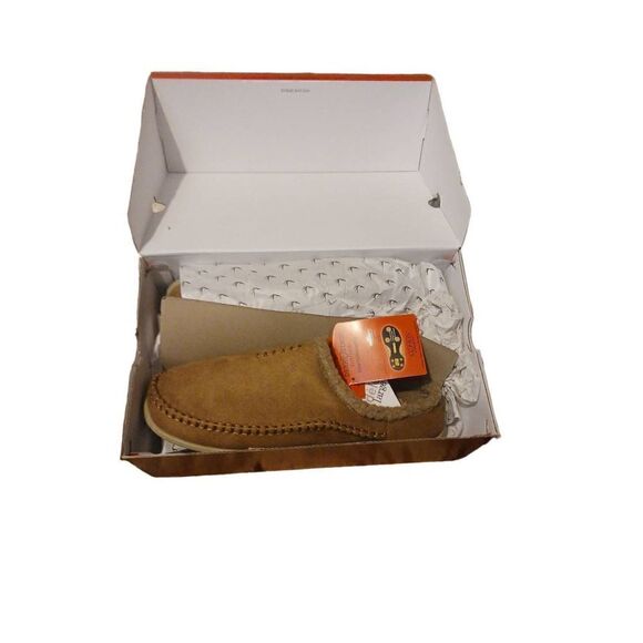 Deer stags men's 11 wide new in box Nordic slippers - Picture 1 of 5